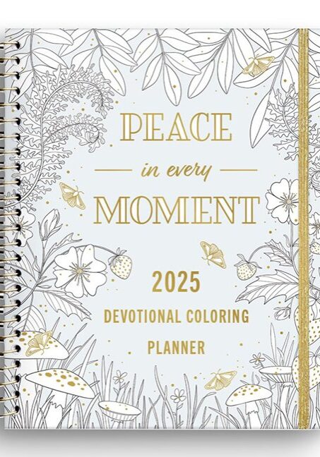 Peace Devotional Coloring Planner 2025